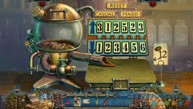 Lựa chọn độ khó trong game phiêu lưu truy tìm đồ vật ẩn Grim Facade: A Wealth of Betrayal cho máy tính