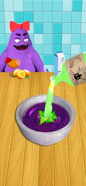 Pha trộn nguyên liệu tùy ý