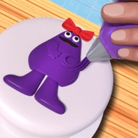 Grimaces Cake - Game làm bánh ASMR cho iOS