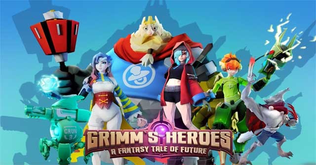 Tập hợp một đội quân gồm các anh hùng cổ tích trong game Grimm Heroes
