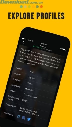 Xem profile của những người bạn quan tâm