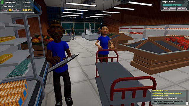 Kiểm soát hàng hóa tồn kho và sắp xếp lên kệ để đảm bảo siêu thị luôn đầy ắp hàng