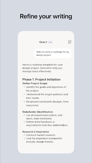 Grok hỗ trợ và có câu trả lời cho mọi câu hỏi