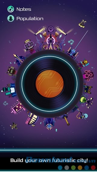 Xây dựng hành tinh Groove