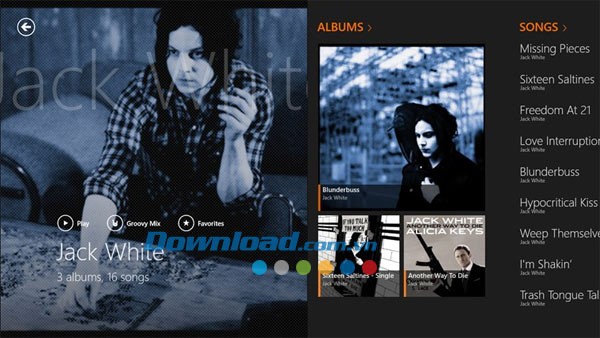 Groove Smart Music Player for Windows 8