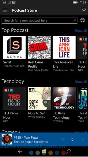 Danh sách podcast top