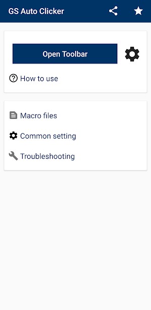GS Auto Clicker sẽ giúp bạn nhấp màn hình liên tục tự động