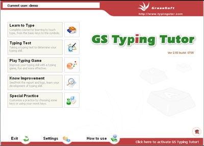 GS Typing Tutor