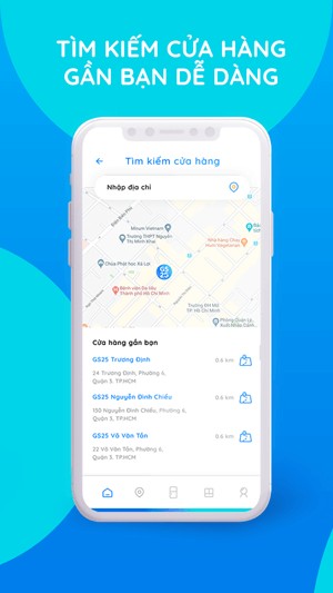 Tìm kiếm cửa hàng