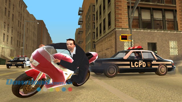 Đồ họa sắc nét trong game GTA: Liberty City Stories