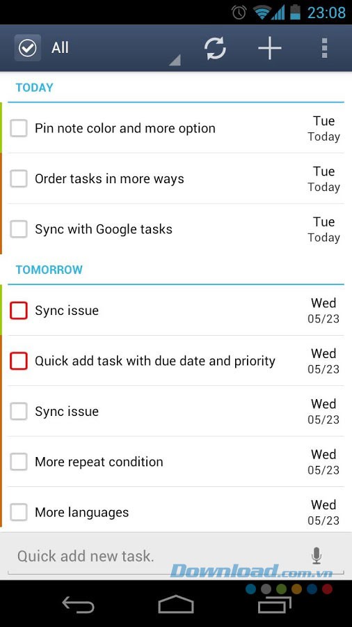 GTasks for Android