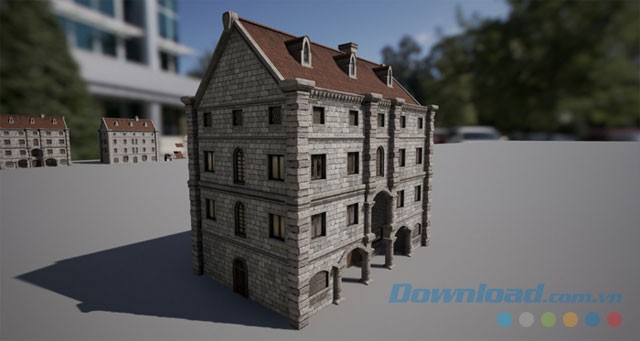 Đồ họa chân thực trong Attack on Titan