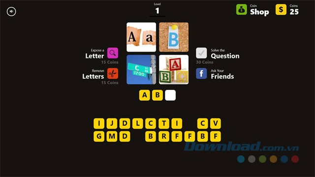 Giao diện game Guess the Song