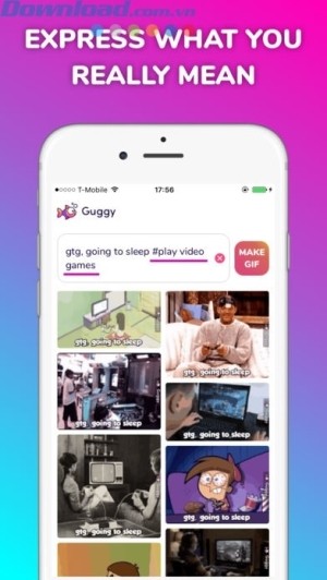 thể hiện chính xác những gì bạn muốn