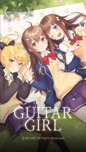 Guitar Girl là trò chơi âm nhạc guitar có đồ họa tuyệt đẹp