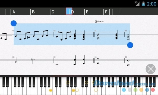 Guitar Pro cho Android hỗ trợ xem và chỉnh sửa bản nhạc