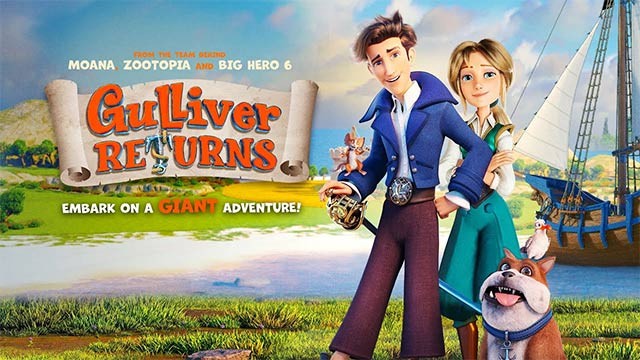 Poster phim Gulliver Returns sẽ ra rạp vào đầu tháng 8/2022