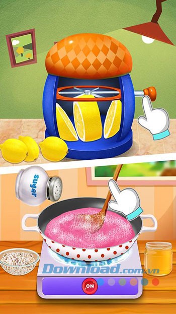 Các bước chế biến kẹo đơn giản