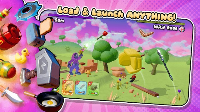 Bắn ra mọi thứ trong trận đấu điên rồ, hỗn loạn