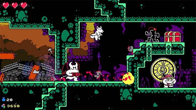 Gun Devil là game hành động đi cảnh kết hợp phiêu lưu trong môi trường địa ngục đầy cạm bẫy