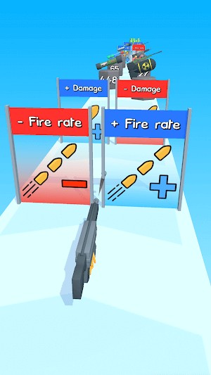 Đi qua cánh cổng màu xanh, tranh cổng màu đỏ