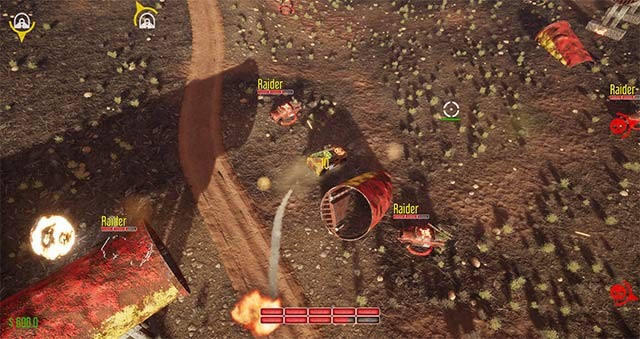 Chơi solo hoặc hợp tác trong nhóm 4 người để cùng nhau cướp bóc và tồn tại