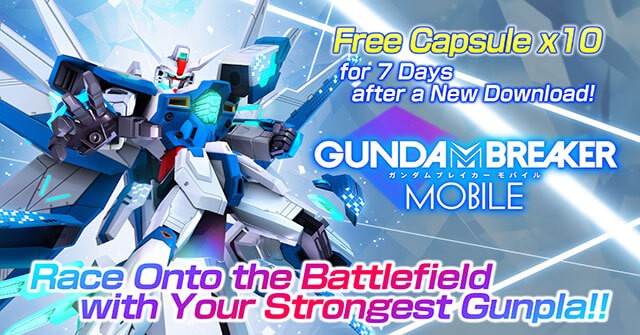 Trải nghiệm những trận chiến robot mãn nhãn trong siêu phẩm hành động Gundam Breaker Mobile cho Android