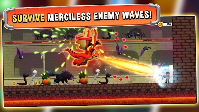 Sống sót qua vô số làn sóng kẻ thù