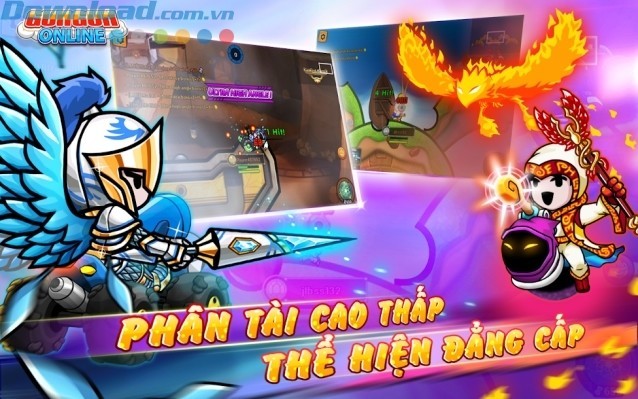 Phân tài cao thấp với các đối thủ khác