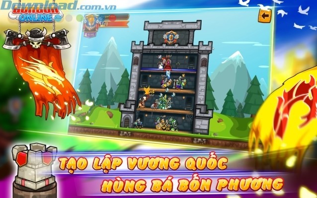 Tạo lập vương quốc của bạn và xưng bá bống phương
