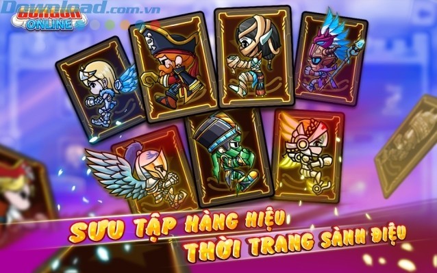 Trở thành người chơi sành điệu nhất game nhờ các skin tuyệt đẹp và đa dạng