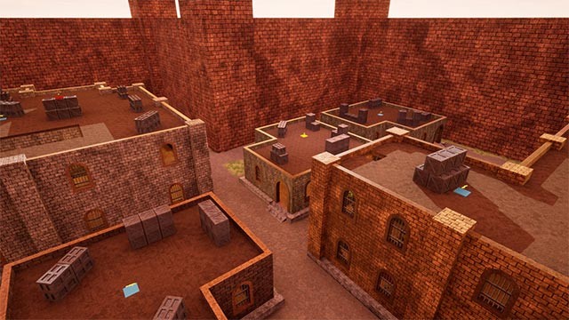 Chinh phục nhiều chiến trường đa dạng trong khi chơi GunKour