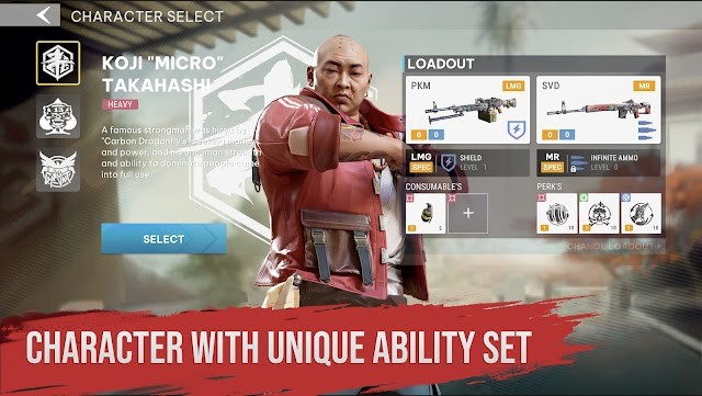 Nhân vật mạnh mẽ với bộ kỹ năng độc đáo