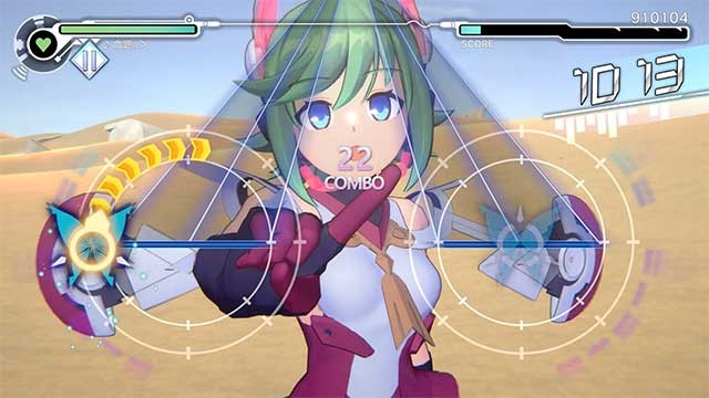 Các nhân vật nhảy múa trên nền 3D mang đến trải nghiệm thị giác ấn tượng