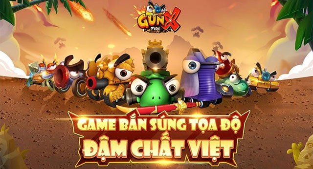 Game GunX: Fire cho iPhone