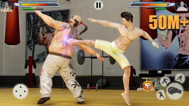 Chiến đấu với các võ sĩ GYM mạnh mẽ trong game GYM Fighting Games