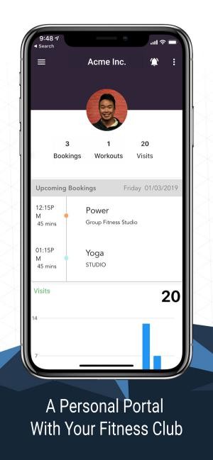 GymMaster Member là ứng dụng đặt lịch tập luyện dành cho học viên phòng gym