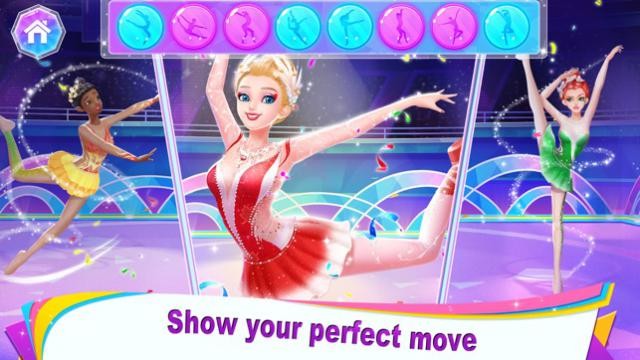 Trở thành vận động viên thể dục dụng cụ trong game Gymnastics Queen