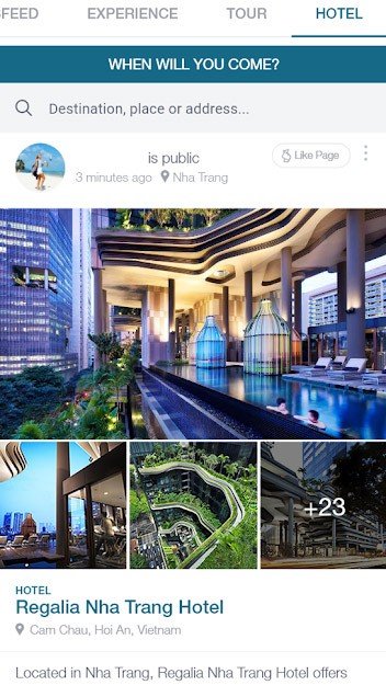 Ứng dụng du lịch Hahalolo