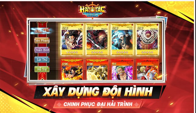 Xây Dựng Đội Hình – Khám Phá Đại Hải Trình