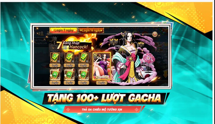 Nhận ngay 100+ Lượt Gacha – Chiêu mộ tướng mạnh dễ dàng