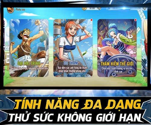 Sở hữu nhiều tính năng hấp dẫn, thử sức không giới hạn
