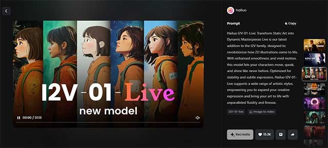 Công cụ này cho phép tạo ra các video ngắn chất lượng cao từ văn bản và hình ảnh