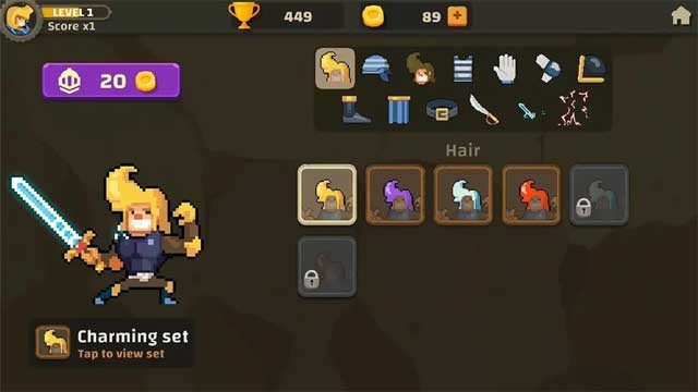 Tùy chỉnh người anh hùng của bạn cho mọi người thấy ai mới là chiến binh diệt quái giỏi nhất