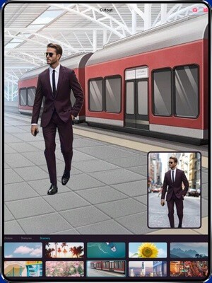 Ghép nhân vật vào cảnh