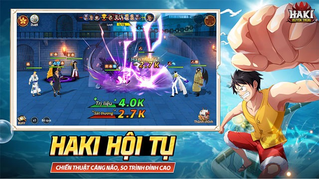 Haki hội tụ, chiến thuật căng não, so trình đỉnh cao