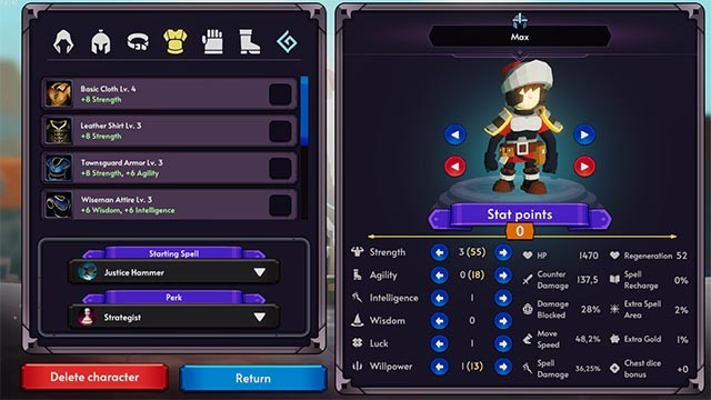 Anh hùng có khả năng hồi sinh và mạnh mẽ hơn trong đấu trường Halftime Hero