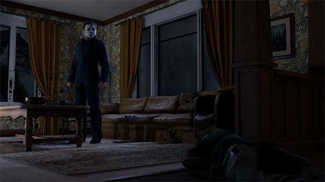 Nếu chọn Michael Myers, bạn sẽ có kỹ năng ẩn nấp và sức mạnh chết người