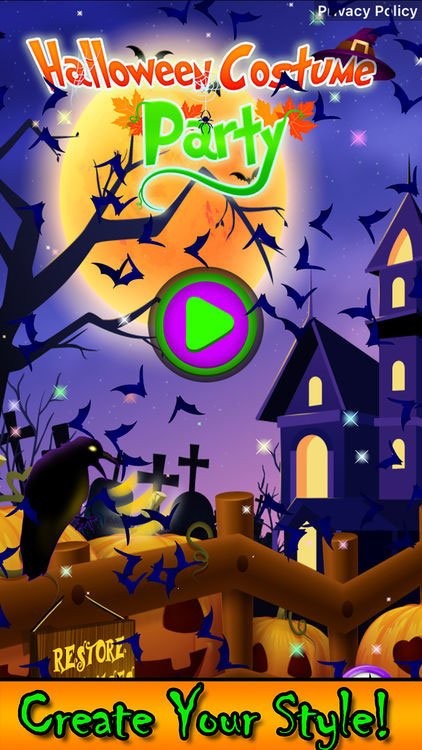 Game thời trang chủ đề lễ hội Halloween độc đáo