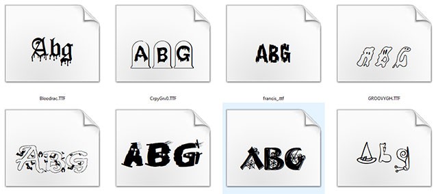 Download Halloween Fonts